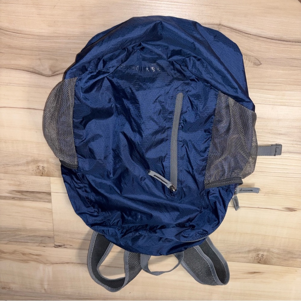 Navy And Gray Backpack For Men Amazon Basics - image 1